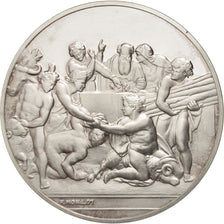 France, Medal, Le génie de Michel Ange, Le Sacrifice de Noé, Arts & Culture