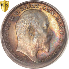 Moneta, Gran Bretagna, Edward VII, Penny, 1904, PCGS, PL67, FDC, Argento