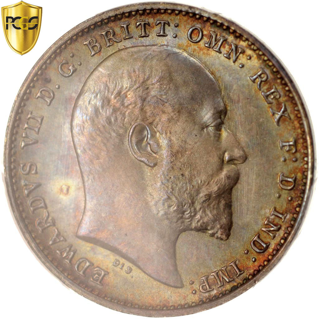 Great Britain, Edward VII, 3 Pence, 1904, PCGS, PL68, MS(65-70), Silver