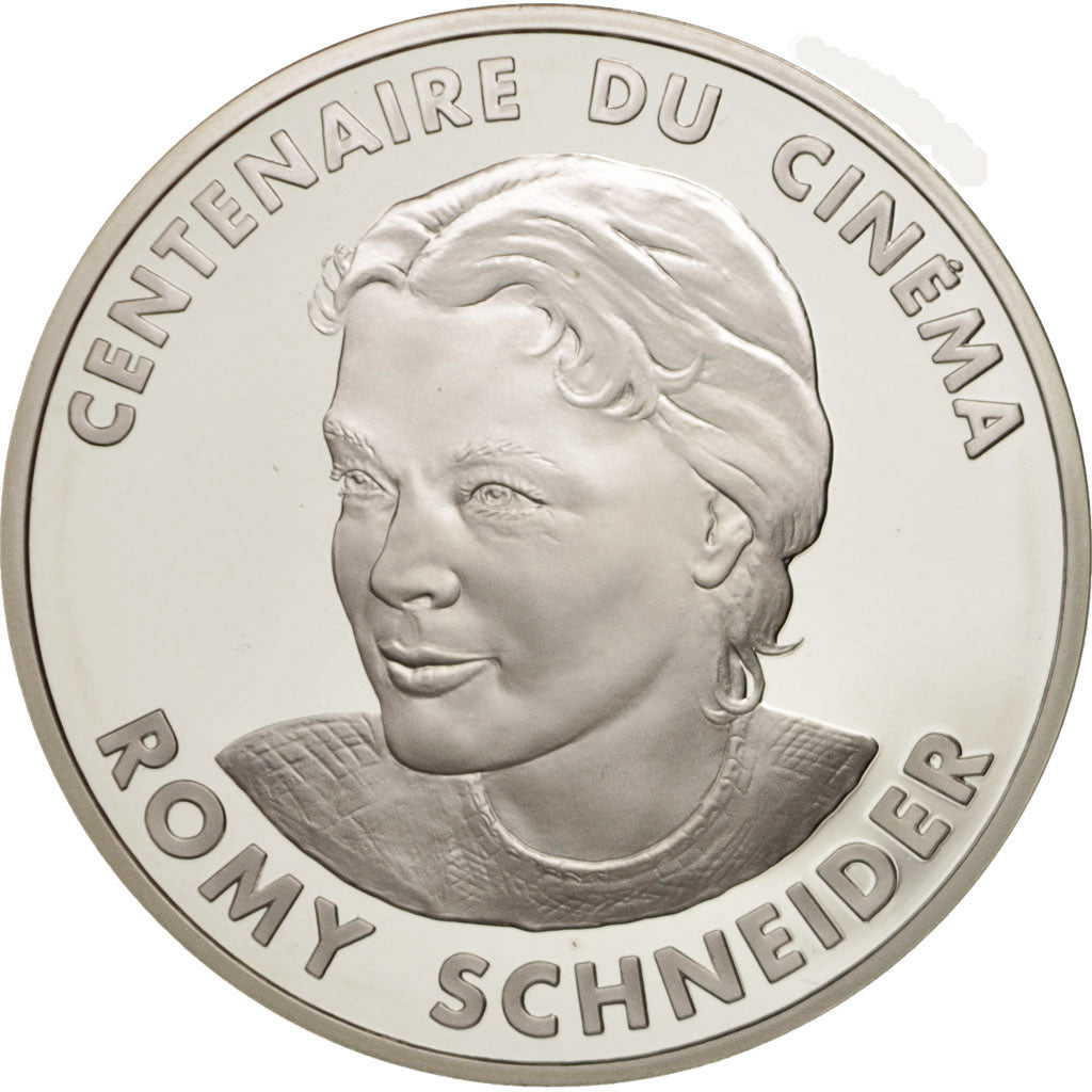 France, 100 Francs, Romy Schneider 1995, Paris, MS(65-70), Silver, KM:1108