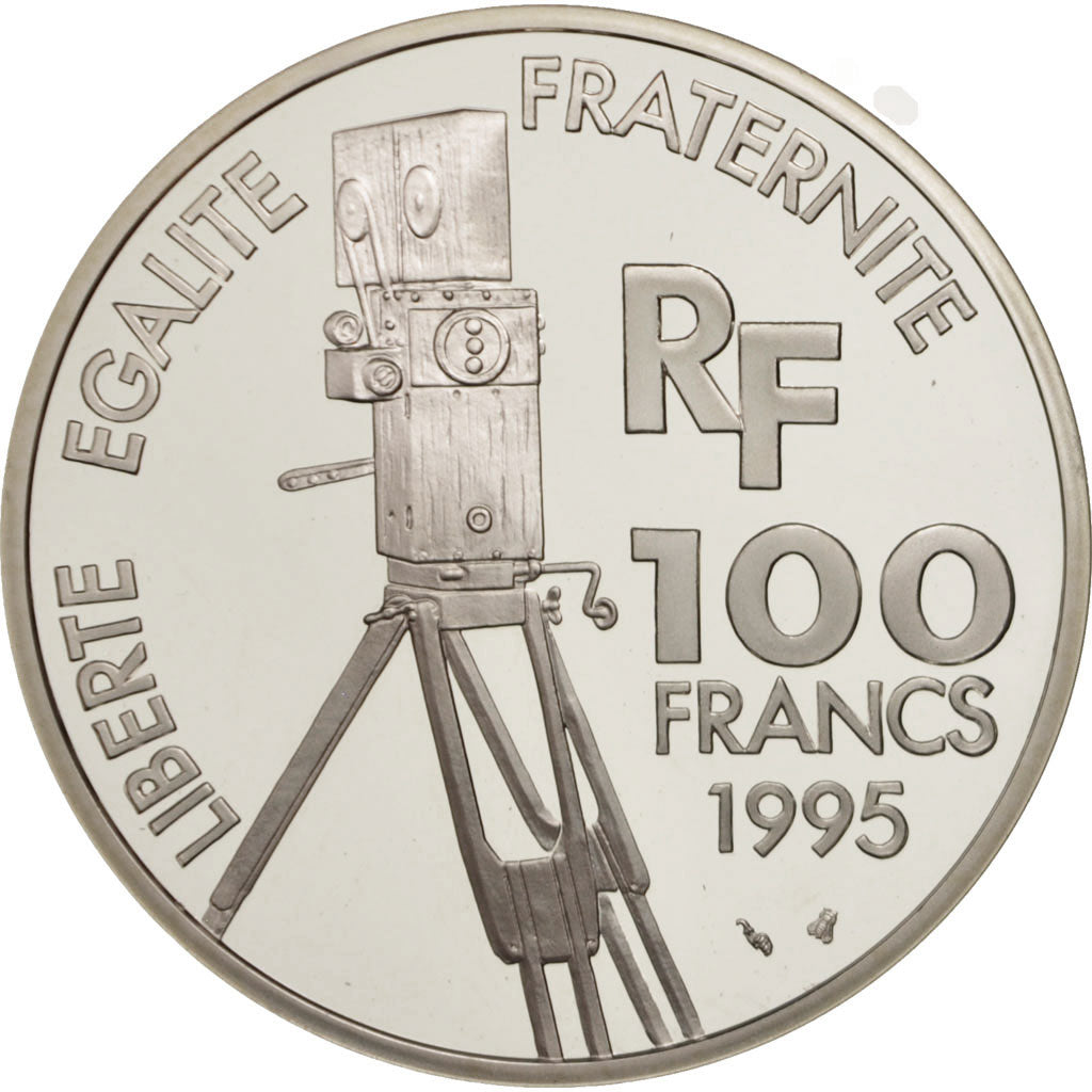 France, 100 Francs, Romy Schneider 1995, Paris, MS(65-70), Silver, KM:1108