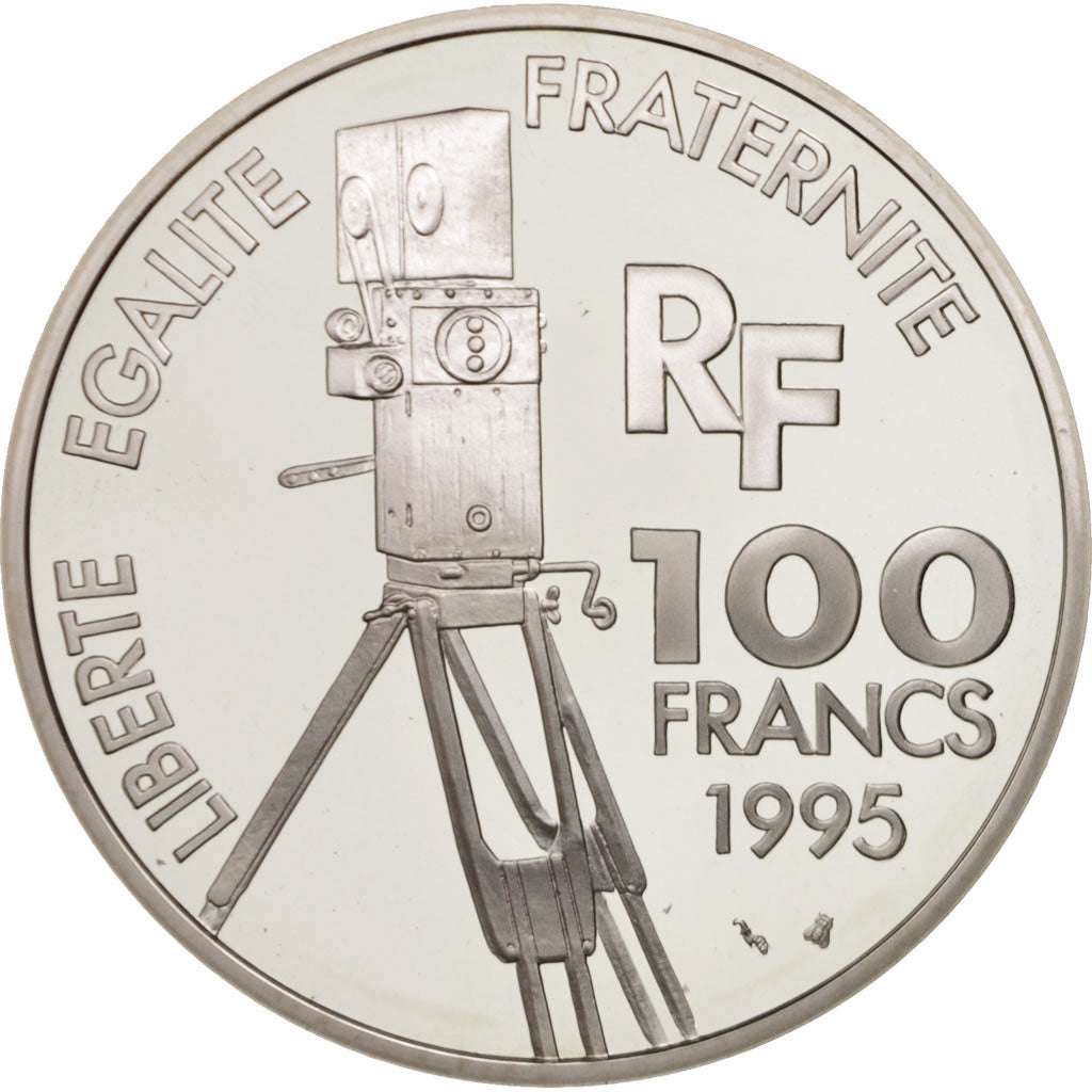 France, 100 Francs, Marcel Pagnol, 1995, Paris, MS(65-70), Silver, KM:1944
