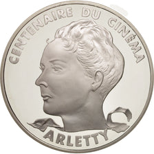 France, 100 Francs, Arletty,1995, Paris, FDC, Argent, KM:1945