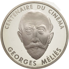 France, 100 Francs, Georges Méliès, 1995, Paris, FDC, Argent, KM:1942