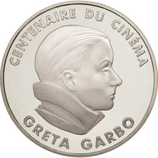 France, 100 Francs, Greta Garbo, 1995, Paris, MS(65-70), Silver, KM:1092