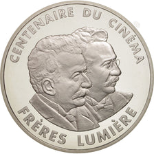 France, 100 Francs, Frères Lumière, 1995, Paris, FDC, Argent, KM:1072