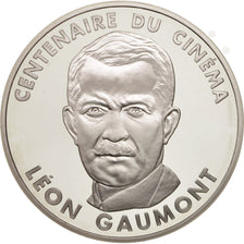 France, 100 Francs, Léon Gaumont, 1995, Paris, MS(65-70), Silver, KM:1080