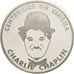 France, 100 Francs, Charlie Chaplin, 1995, Paris, MS(65-70), Silver, KM:1076