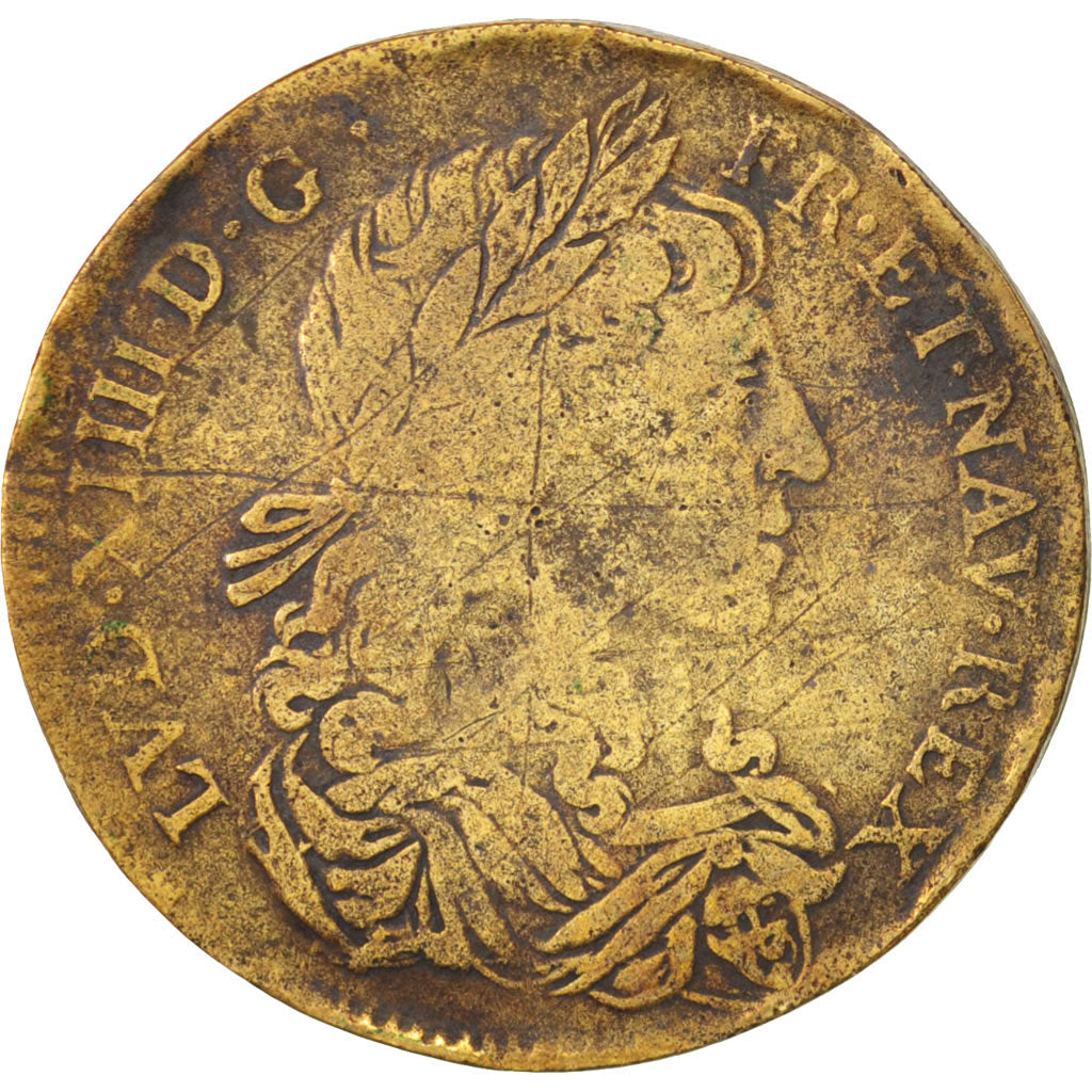 France, Token, Royal, Iustis spes pacis in armis, VF(30-35), Brass