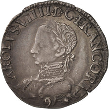 Coin, France, Demi Teston, 1563, Rennes, AU(50-53), Silver, Duplessy:1064