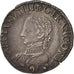 Moneda, Francia, Demi Teston, 1563, Rennes, MBC+, Plata, Duplessy:1064