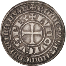France, Louis XI, Gros Tournois, EF(40-45), Silver, Duplessy:190D