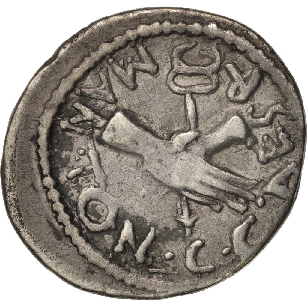 Coin, Marcus Antonius, Quinarius, Rome, EF(40-45), Silver