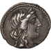 Julius Caesar, Denarius, 47-46 BC, Roma, BB+, Argento, BMC:31