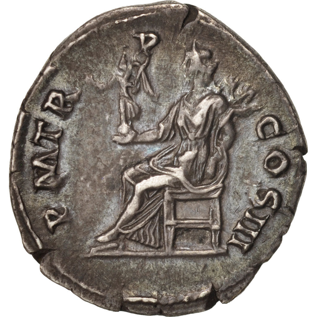Hadrian, Denier, 123, Roma, SUP+, Argent, RIC:77