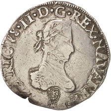 France, Navarre, Henri III de Navarre, II de Béarn, Franc, 1582, Saint Palais