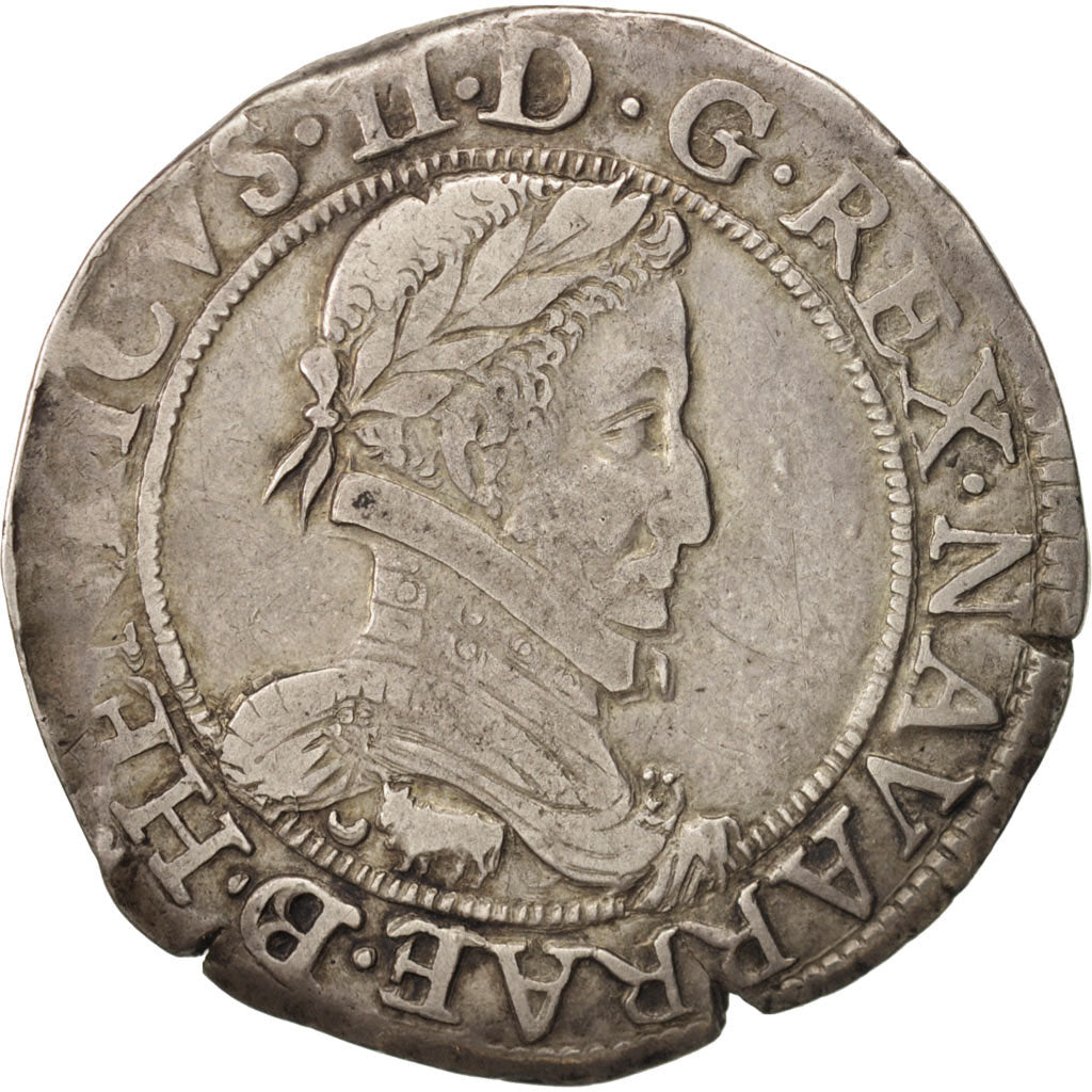 France, Navarre, Henri III de Navarre, II de Béarn, Franc, 1583, Pau