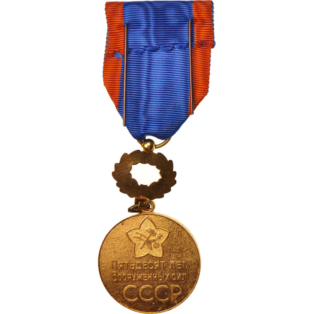 Russie, 50 Years of Soviet Armed Forces 1918-1968, Medal, 1968, Très bon état