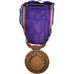 France, Académie du dévouement national, Medal, Very Good Quality, Bronze