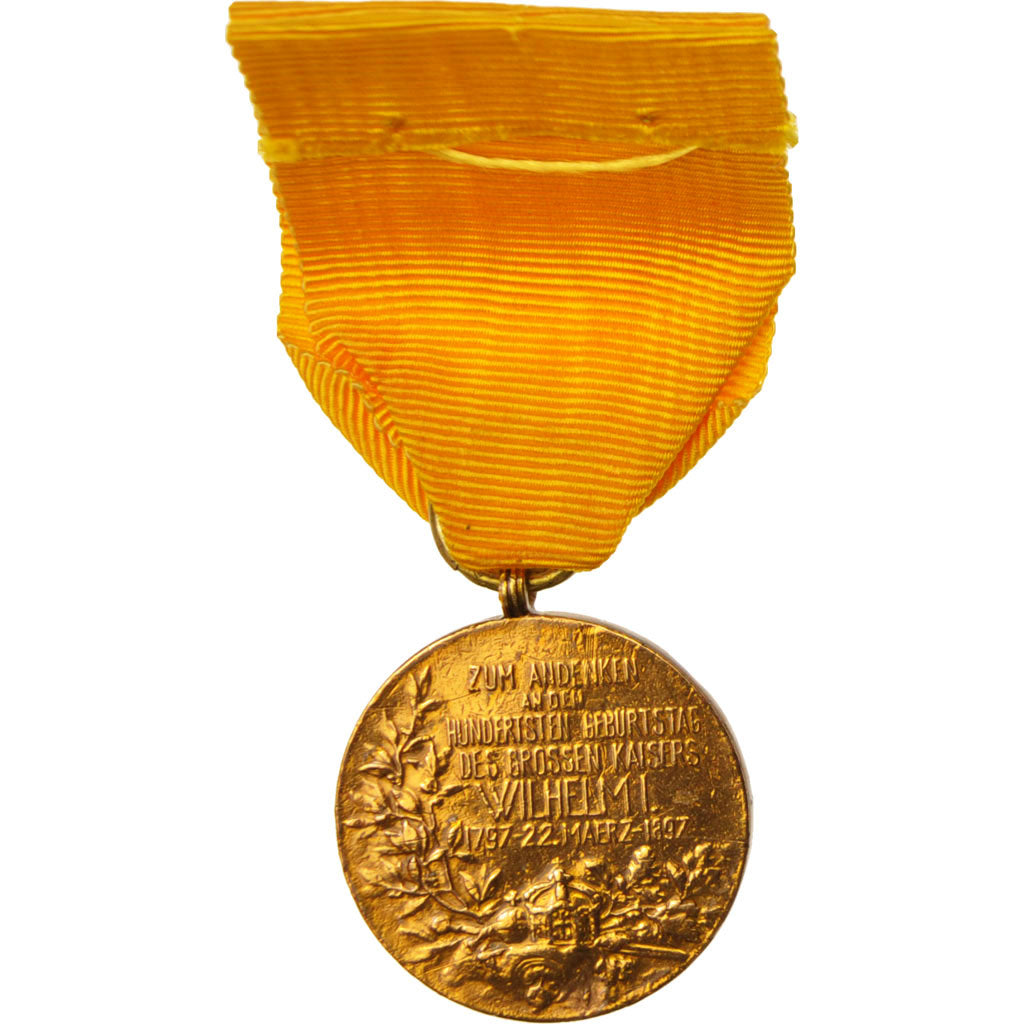 Germany, Centenary Medal, Prussia, Medal, 1897, Very Good Quality, Bronze, 29.9