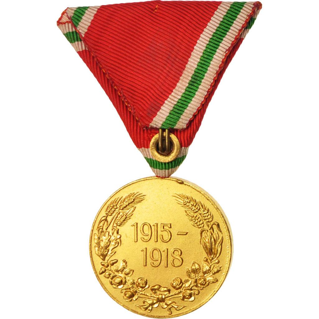 Bulgaria, Bulgarian Commemorative Medal of the First World War, Medal, 1918