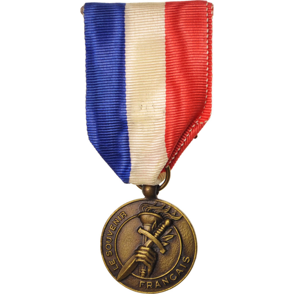 Francia, Le Souvenir Français, Medal, Ottima qualità, Bronzo, 24.6