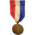Francja, Le Souvenir Français, Medal, Bardzo dobra jakość, Bronze, 24.6