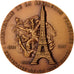 Francia, Medal, Bicentenaire de la Révolution, centenaire de la Tour Eiffel