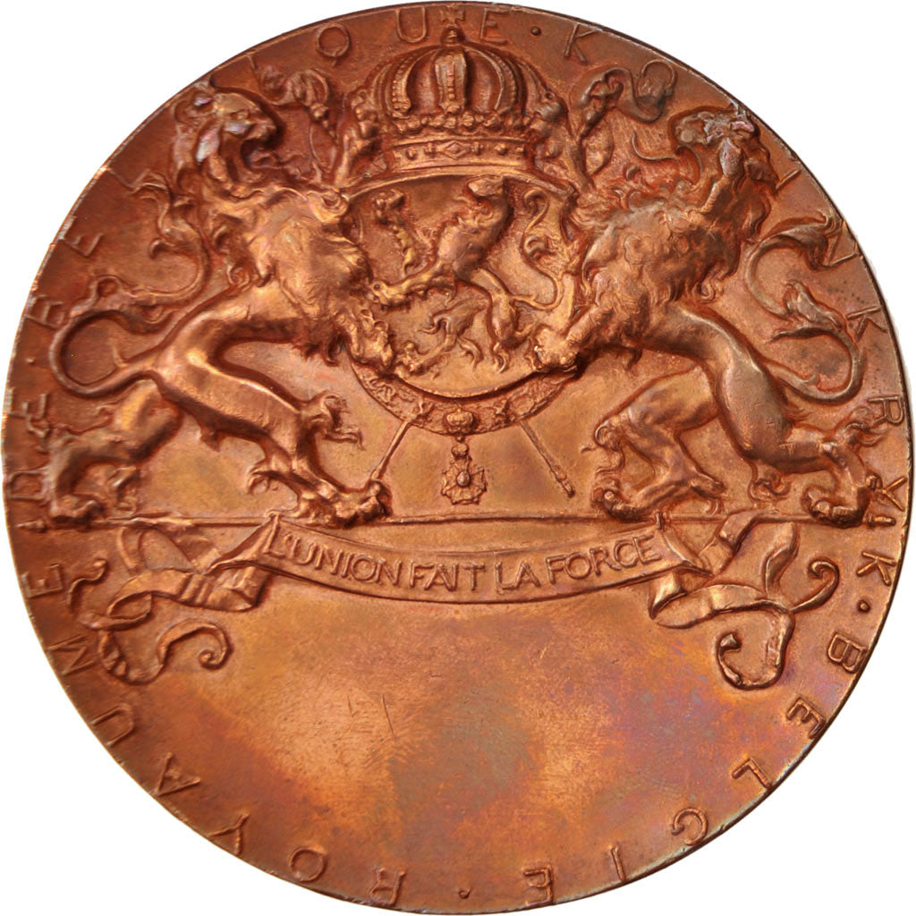 Belgium, Medal, Exposition internationale de Bruxelles, Arts & Culture, 1897