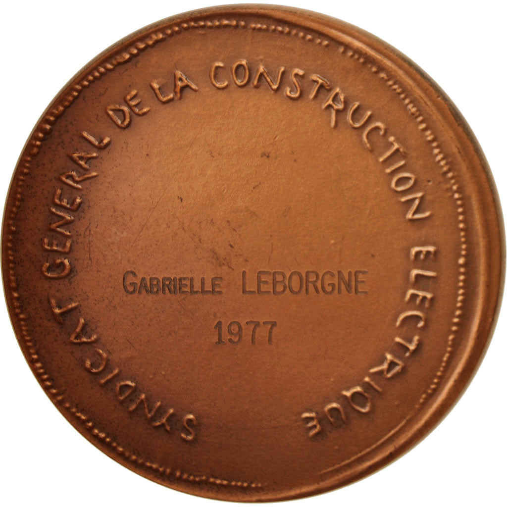 France, Medal, Syndicat général de la construction électrique, Business &