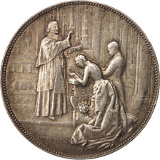 France, Medal, Wedding medal, Religions & beliefs, 1900, Lagrange, AU(55-58)