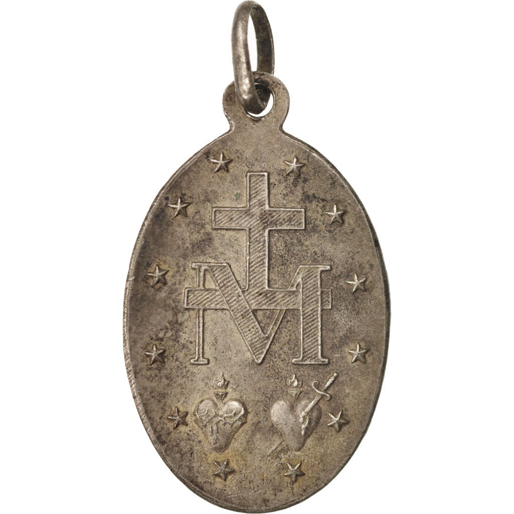 France, Medal, The Virgin, Religions & beliefs, AU(50-53), Silver