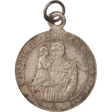 Francia, Medal, Saint Antoine de Padoue, Religions & beliefs, XIXth Century