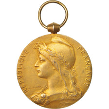 Francia, Ministère des travaux publics, chemins de fer, Medal, 1921, Very Good