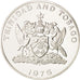 Münze, TRINIDAD & TOBAGO, 10 Dollars, 1975, Franklin Mint, STGL, Silber, KM:24a
