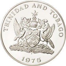 Monnaie, TRINIDAD & TOBAGO, 5 Dollars, 1975, Franklin Mint, FDC, Argent, KM:8
