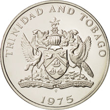 Monnaie, TRINIDAD & TOBAGO, 50 Cents, 1975, Franklin Mint, FDC, Copper-nickel