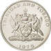 Moneta, TRINIDAD E TOBAGO, 50 Cents, 1975, Franklin Mint, FDC, Rame-nichel
