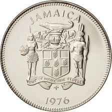 Monnaie, Jamaica, Elizabeth II, 5 Cents, 1976, Franklin Mint, USA, FDC