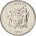Monnaie, Jamaica, Elizabeth II, 20 Cents, 1976, Franklin Mint, USA, FDC
