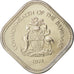 Bahamas, Elizabeth II, 15 Cents, 1974, Franklin Mint, U.S.A., FDC, Cobre -
