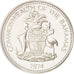 Bahamas, Elizabeth II, 50 Cents, 1974, Franklin Mint, U.S.A., MS(65-70), Silver