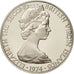 BRITISH VIRGIN ISLANDS, Elizabeth II, 25 Cents, 1974, Franklin Mint, U.S.A.