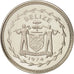 Belice, 50 Cents, 1974, Franklin Mint, FDC, Plata, KM:42a