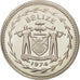 Belice, 10 Dollars, 1974, Franklin Mint, FDC, Plata, KM:45a