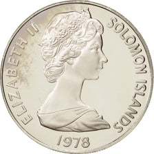 Coin, Solomon Islands, 10 Cents, 1978, MS(65-70), Copper-nickel, KM:4