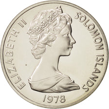 Coin, Solomon Islands, 20 Cents, 1978, MS(65-70), Copper-nickel, KM:5