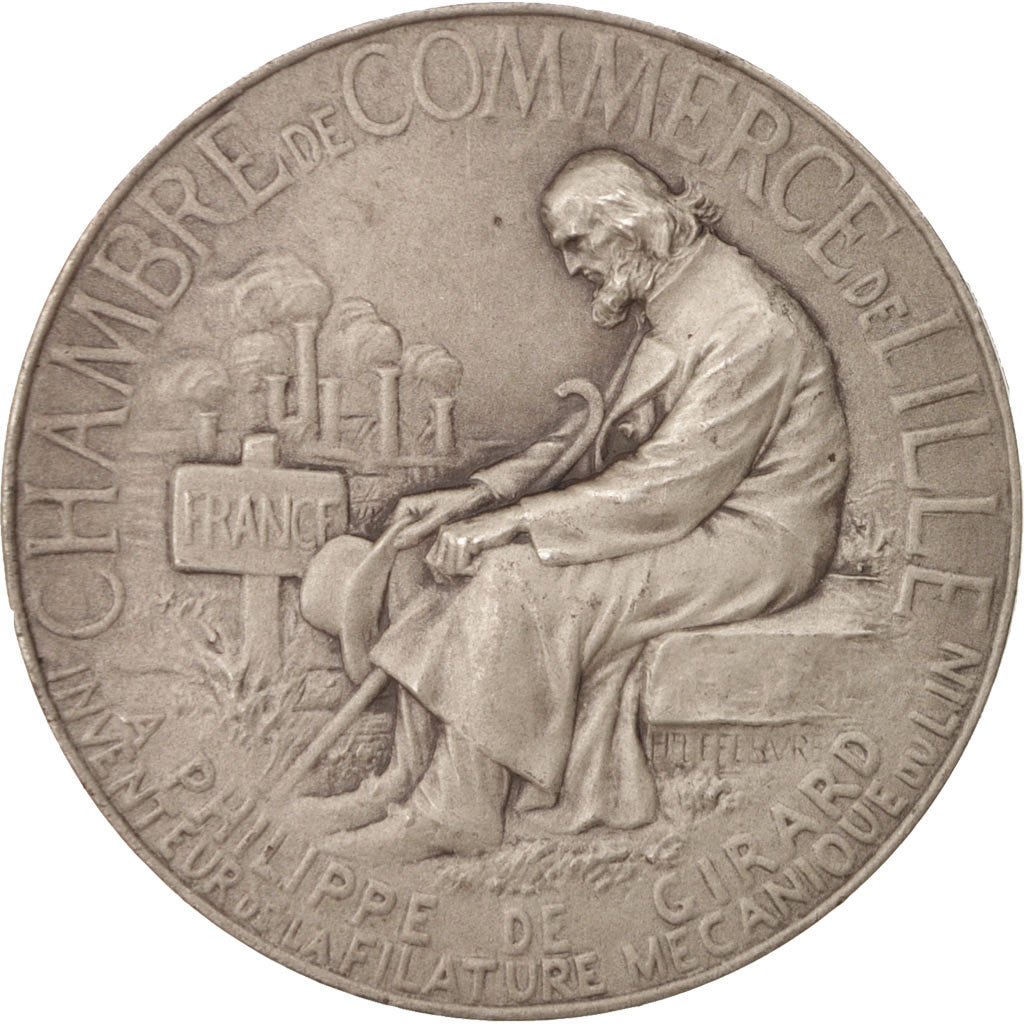 France, Medal, French Fifth Republic, Business & industry, Lefebvre, AU(50-53)