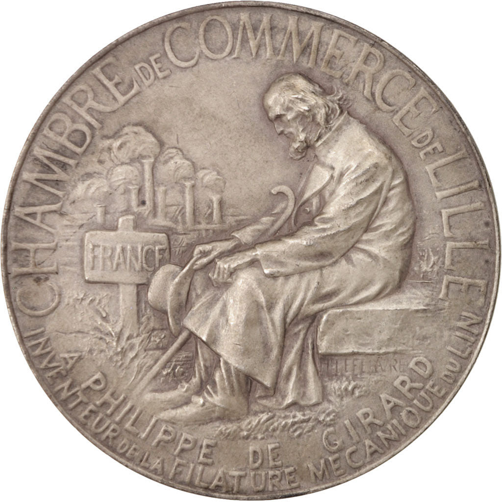 Francia, Medal, French Fifth Republic, Business & industry, Lefebvre, BB+