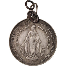 France, Medal, The Virgin, Religions & beliefs, AU(50-53), Silver